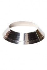EW RVS schoorsteen rozet 125 mm.