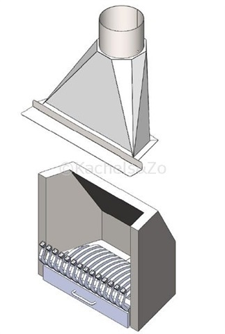 Kompleet type front 70 grijs