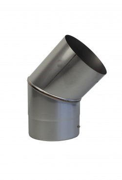enkelwandig bocht 45 gr