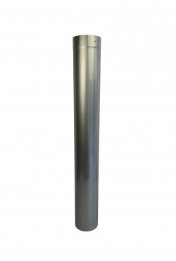 enkelwandig schuifpijp lengte 1000 mm