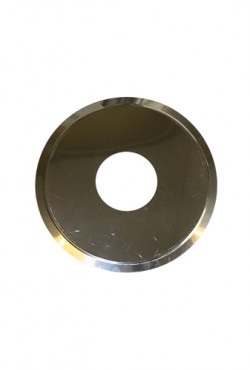 enkelwandig RVS pelletafvoer rozet