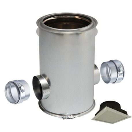 150mm rookgas 125 mm ventilatie